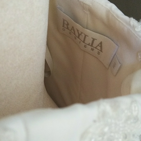 2 of 2 - Baylia Designs - White Wedding Gown - Picture 8 of 8